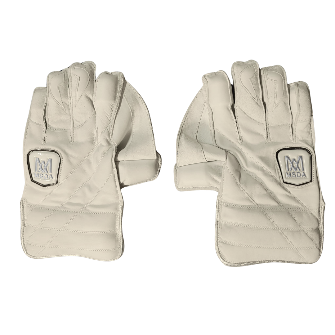 MSDA MaxGuard Cricket Wicket Keeping Gloves - Exceptional Protection, Superior Control